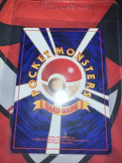 Pokemon Mew TCG Japanese Fossil Holographic Rare Card LP - Image 2