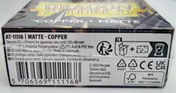 60 Dragon Shield Japanese Size Copper Matte Card Sleeves Deck Protector yugioh - Image 3