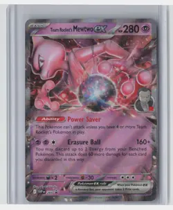 SV: Scarlet & Violet Promo Cards #205 Team Rocket's Mewtwo ex - Image 1