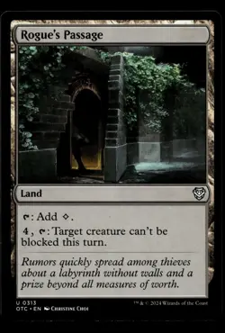 MTG Rogue's Passage #313 - Thunder Junction 2024 M/NM Collector Card - Image 1