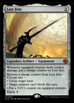 Lost Jitte #023 - MTG Thunder Junction Big Score M/NM - Collectible Card - Image 1