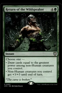 MTG 2024 Return of the Wildspeaker 203 Outlaws Junction M/NM Card - Image 1