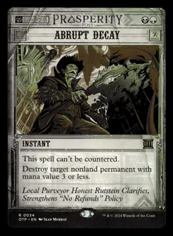 MTG 2024 Outlaws Thunder Junction Breaking News Card - NM English - Image 3