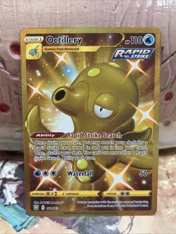Octillery (Secret) 178/163 SWSH05: Battle Styles Pokemon card Hyper Rare - Image 1