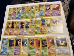Pokemon Bulk Wotc 66 Cards Vintage Card Collection Lot LP-NM, 1st Edition, - Image 3