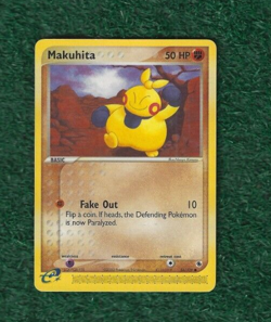MAKUHITA - 2003 POKEMON EX RUBY & SAPPHIRE CARD # 58/109 - Image 1