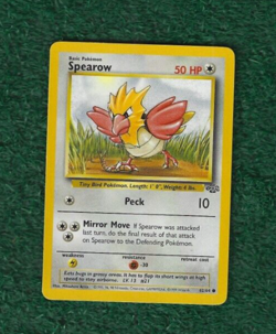 SPEAROW - 1999 POKEMON JUNGLE - CARD # 62/64 - NEAR MINT-MINT - Image 1