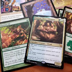 Custom Complete Commander Deck Magic MTG EDH 100 Cards = Poison Toxic infect W/G - Image 1