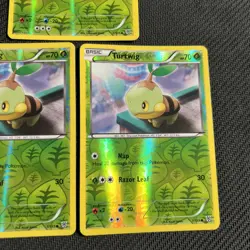 Turttwig 1/135 Grotle 2/135 Plasma Storm Reverse Holo Pokemon Card Mix 3 - Image 4