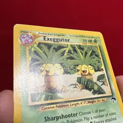 Exeggutor Southern Islands 13/18 Pokemon Card Promo Heavily Played Creased - Image 2