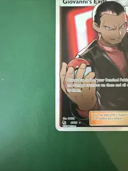 Pokemon Card TCG - Giovanni's Exile 67/68 Full Art Ultra Rare Hidden Fates - Image 3