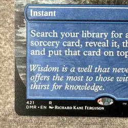 Mystical Tutor (Borderless) - Dominaria Remastered (DMR) #421 NM Non-Foil - Image 4