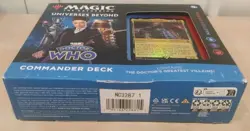 MTG Universes Beyond: Doctor Who Commander Deck - Masters of Evil - Davros- New! - Image 5