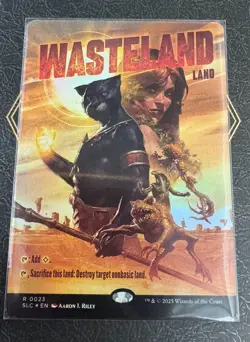 Wasteland Foil, An Encyclopedia of Magic Secret Lair MTG - Image 1