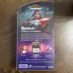 MTG Magic The Gathering ROWAN Fearless Sparkmage Planeswaker Deck - New - Image 2