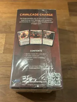 MTG Cavalcade Charge 2020 Challenger Deck Sealed Magic The Gathering - Image 2
