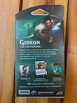 Magic the Gathering MTG Gideon Planeswalker Deck War of the Spark *NEW SEALED* - Image 2