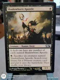Shadowborn Apostle Core Set 2014 (M14) Regular LP EX Condition #114 - Image 1