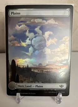 Plains #272 Full Art Foil MTG Outlaws of Thunder Junction M/NM X1 - Image 1