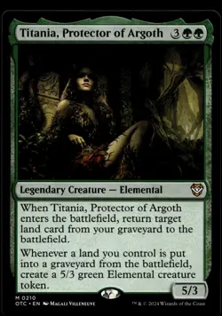 Titania Protector Argoth 210 - Outlaws Thunder Junction NM MTG - Image 1