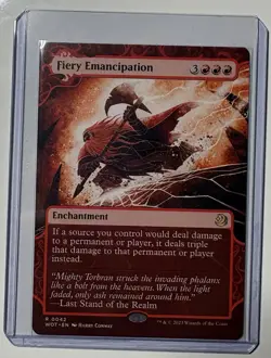 Fiery Emancipation Wilds of Eldraine: Enchanting Tales Regular - Image 1