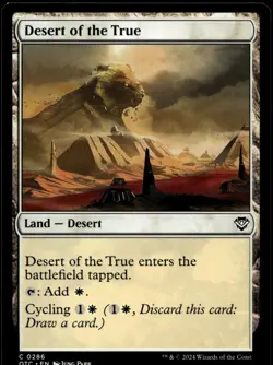 Desert of the True MTG Outlaws of Thunder Junction M/NM X1 - Image 1