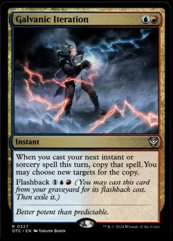 Galvanic Iteration MTG Outlaws of Thunder Junction M/NM X1 - Image 1