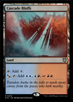 Cascade Bluffs MTG Outlaws of Thunder Junction M/NM X1 - Image 1