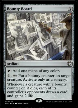 Bounty Board MTG Outlaws of Thunder Junction M/NM X1 - Image 1