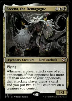 Breena, the Demagogue MTG Outlaws of Thunder Junction M/NM X1 - Image 1