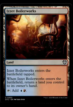 Izzet Boilerworks 302 MTG Outlaws of Thunder Junction M/NM X1 - Image 1