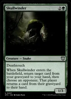 Skullwinder 207 Outlaws Thunder Junction NM X1 MTG - Image 1