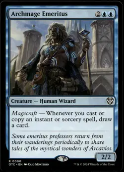 Archmage Emeritus MTG Outlaws of Thunder Junction M/NM X1 - Image 1