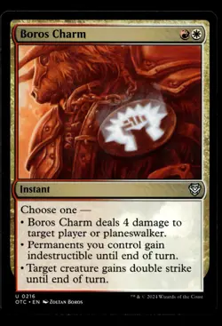 Boros Charm MTG Outlaws of Thunder Junction M/NM X1 - Image 1