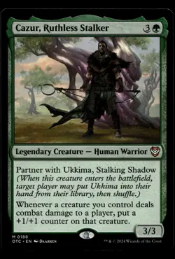 Cazur, Ruthless Stalker MTG Outlaws of Thunder Junction M/NM X1 - Image 1