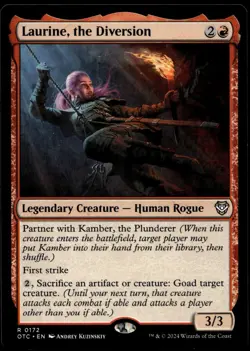 Laurine, the Diversion 172 MTG Outlaws of Thunder Junction M/NM X1 - Image 1