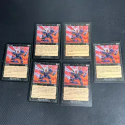 Corrupt Urza's Saga MTG Magic the Gathering Black Playset English 6 - Image 1