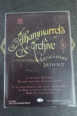 MTG Alhammarret's Archive FOIL 0027 SLC - Image 1