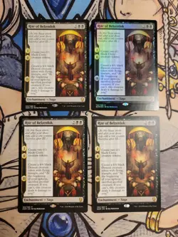 4x Rite of Belzenlok (1 is foil) - NM/M Dominaria DOM MTG Magic - Image 1