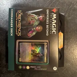 Food And Fellowship LOTR Tales of Middle-Earth Commander Deck MTG Magic (READ!) - Image 1