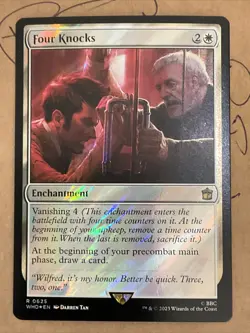 Four Knocks Surge Foil - WHO 0625 - NM - MTG Magic - Image 1