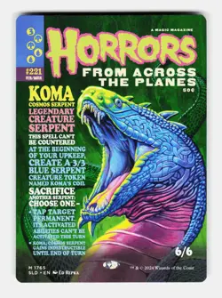 MTG: Koma, Cosmos Serpent | Secret Lair Drop Series 1765 NM - Image 1