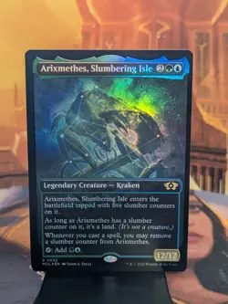 MTG Arixmethes, Slumbering Isle March of the Machine: Multiverse Legends Foil - Image 1