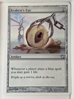 Kraken's Eye - 9th Edition Core Set - Magic the Gathering MTG Nice! - Image 1