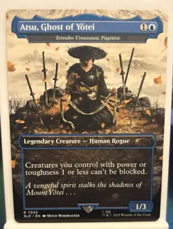 🔥 Atsu, Ghost of Yotei (Tetsuko) NONFOIL PlayStation 🎮 Secret Lair MTG 🔥 - Image 1