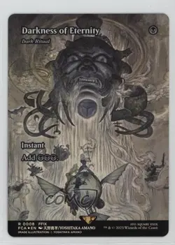 Darkness of Eternity (Dark Ritual) Foil Magic: Final Fantasy #0008 - Image 1