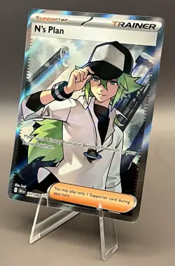 163/086 N's Plan - SV Black Bolt - Ultra Rare NM Pokemon - Image 1