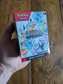 Pokemon TCG Prismatic Evolutions Booster Bundle - 6 Packs Box - New & Sealed - Image 1