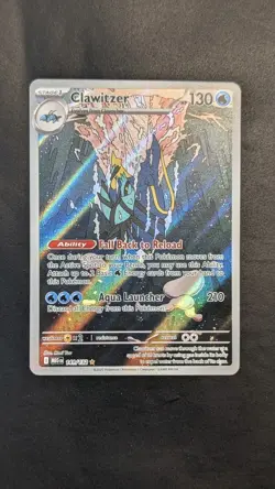 Clawitzer 141/132 Pokemon Mega Evolution Illustration Rare Pack Fresh - Image 1