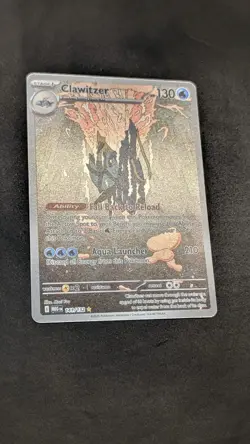 Clawitzer 141/132 Pokemon Mega Evolution Illustration Rare Pack Fresh - Image 2